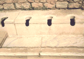 Ancient Public Toilets